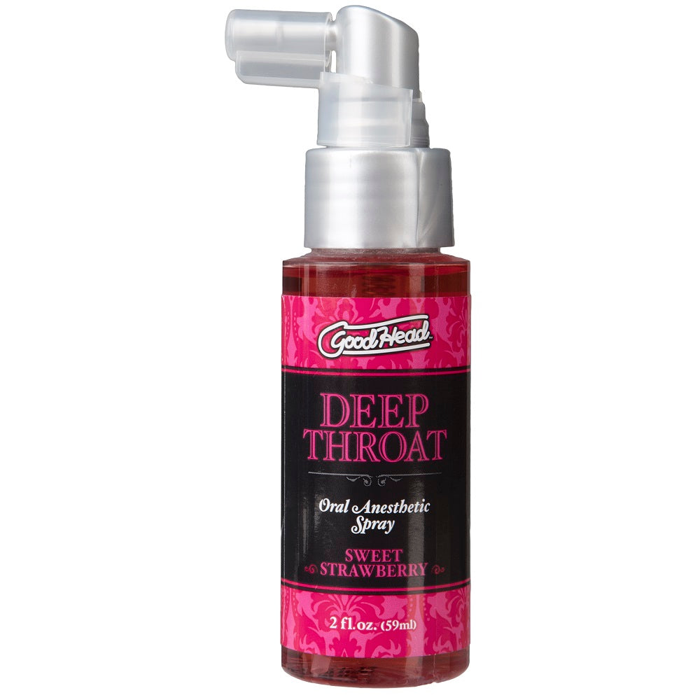 Doc Johnson Good Head Deep Throat Spray Sweet Strawberry
