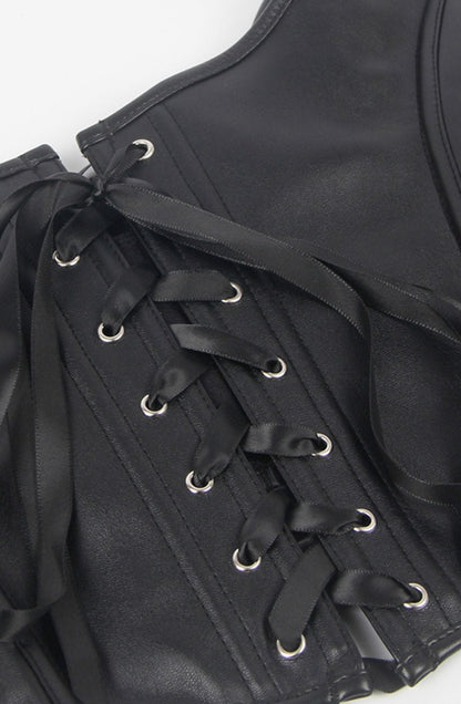 YesX YX889 Sexy Corset Black Up to 6XL